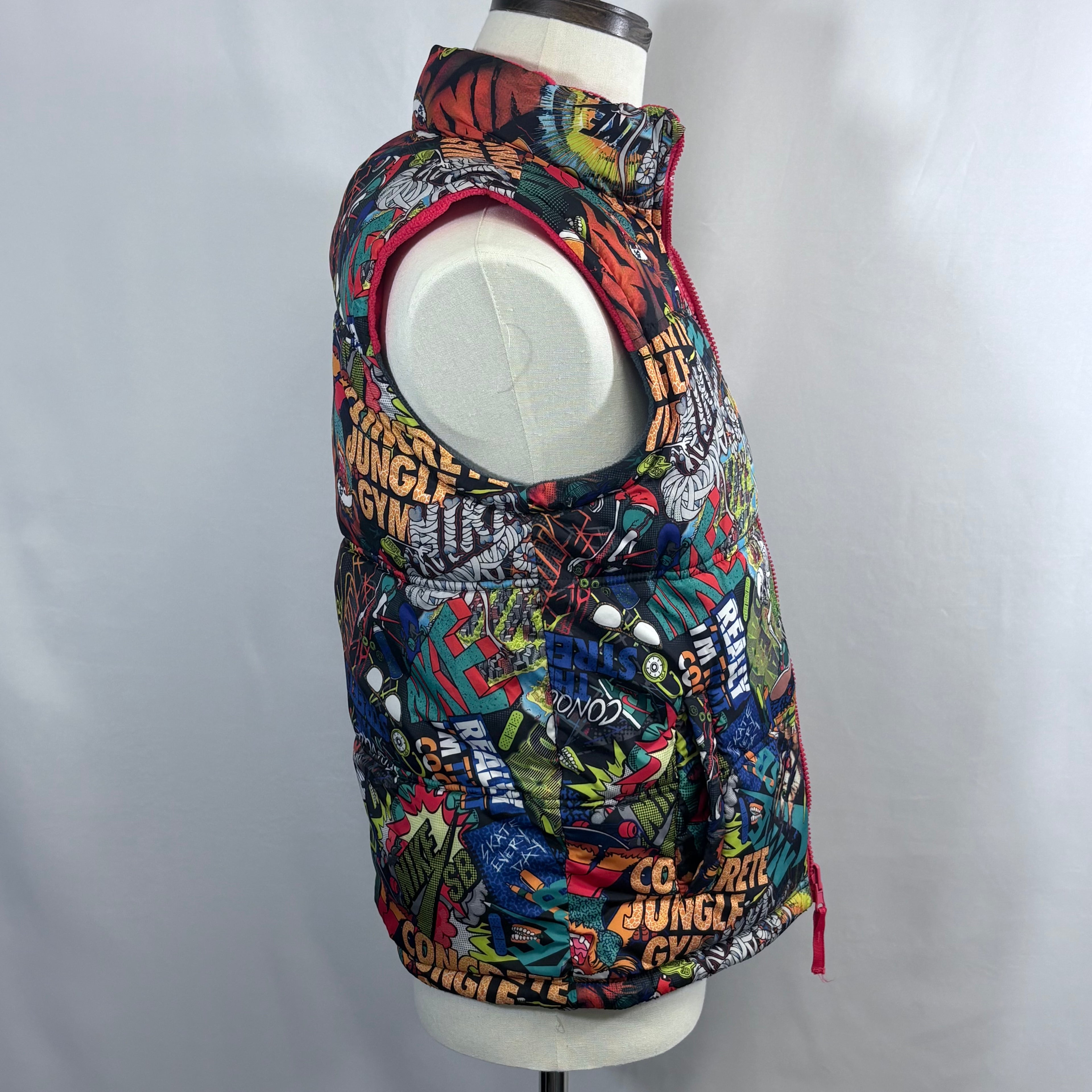 Nike Men's reversable puffer vest, size medium