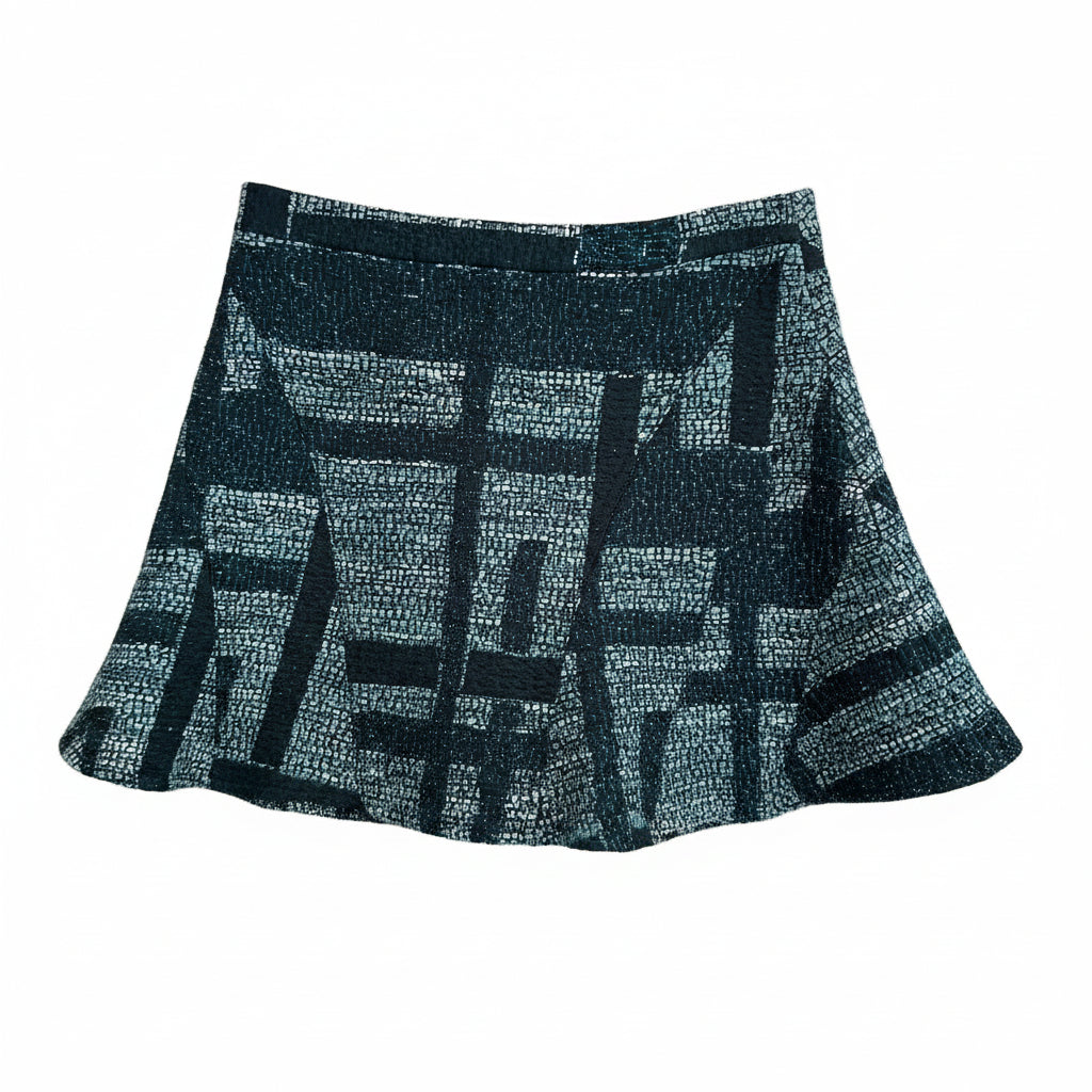 Derek mixed blue skirt