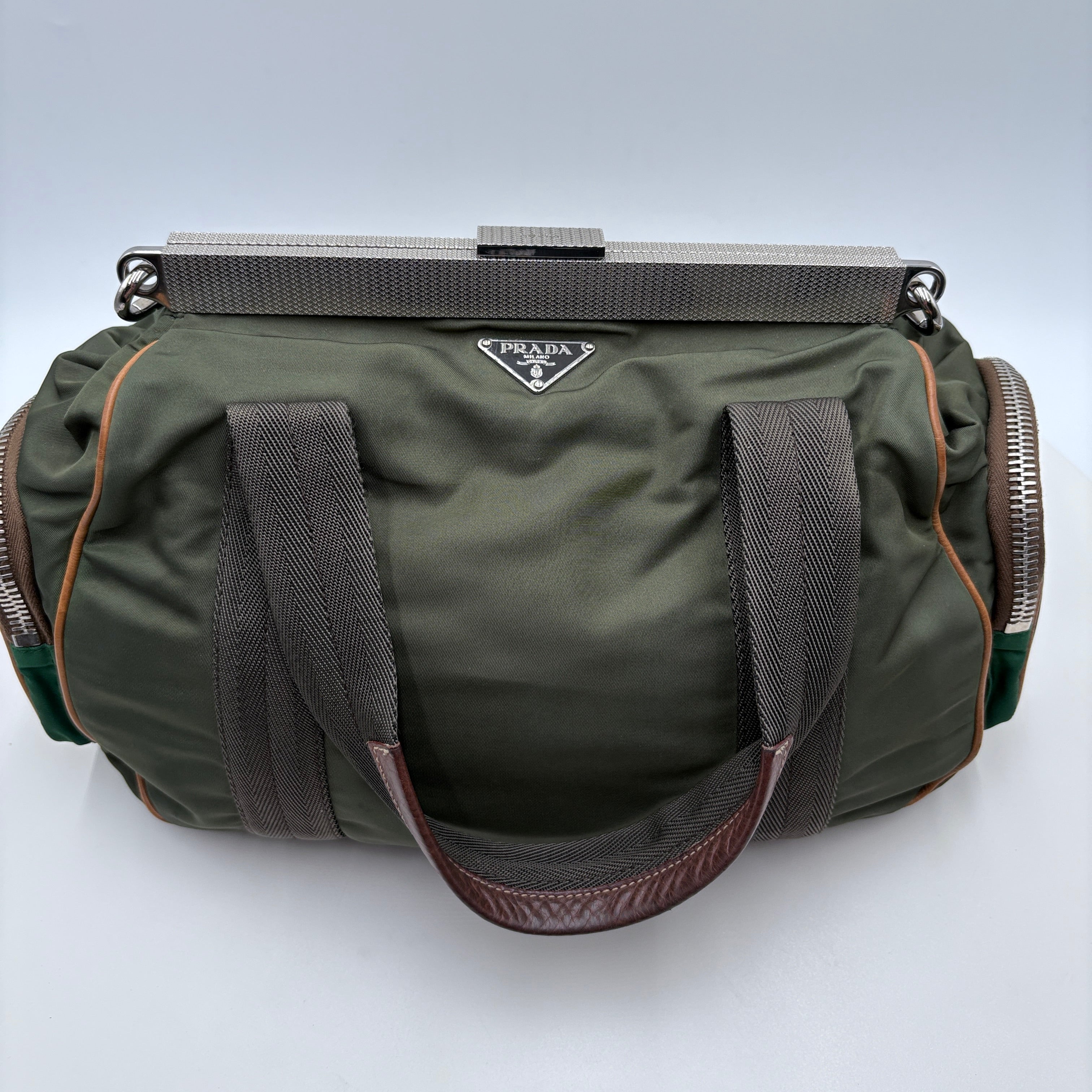 Authenticated Prada shoulder bag