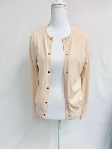 Zara Beige light weight cardigan sweater