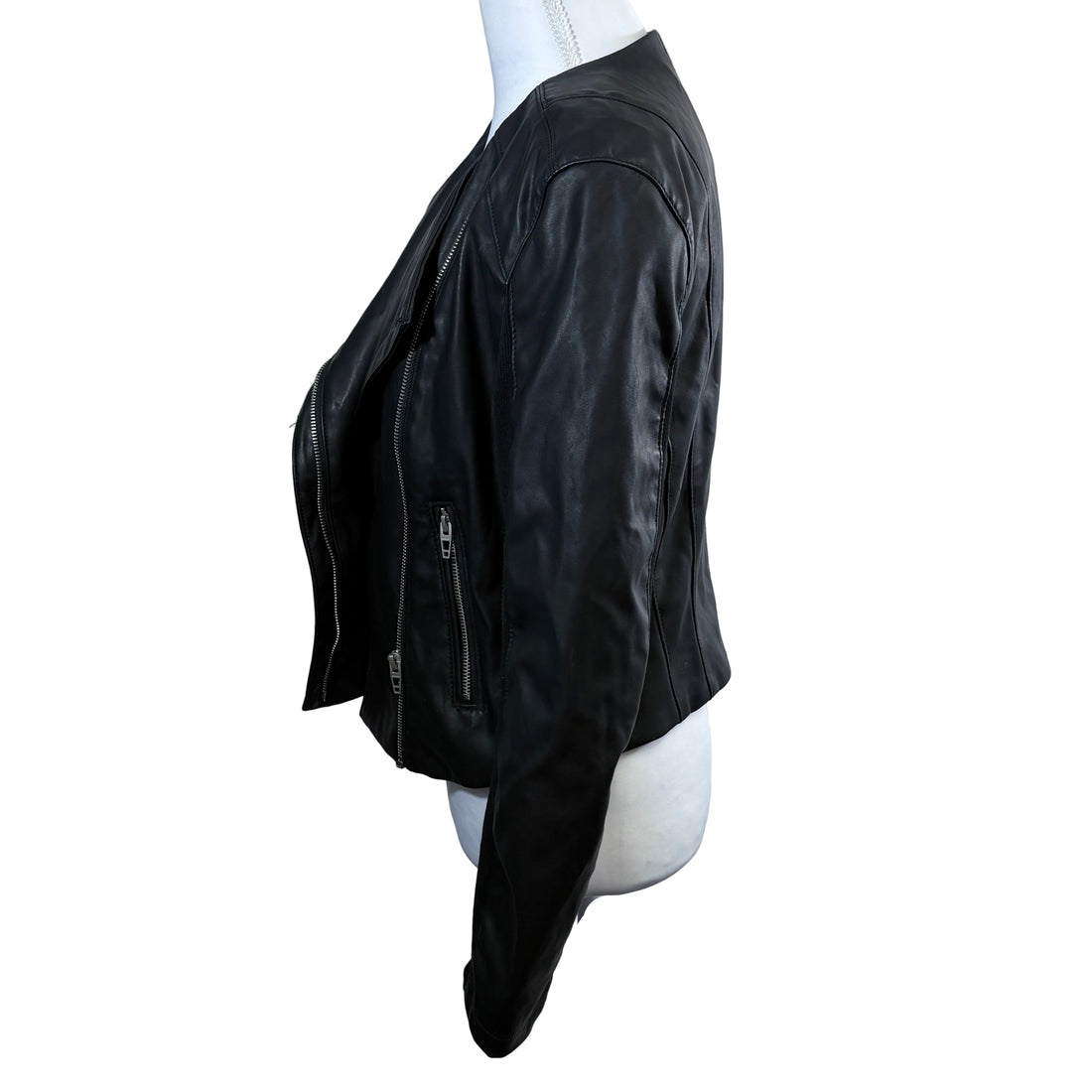 Blank New York Faux leather jacket, size small