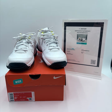 Authenticated Nike Court Light 2, White Hot Lime, AR8838-107