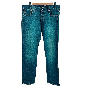 Levi 501 button fly men's jeans, waist size 34"