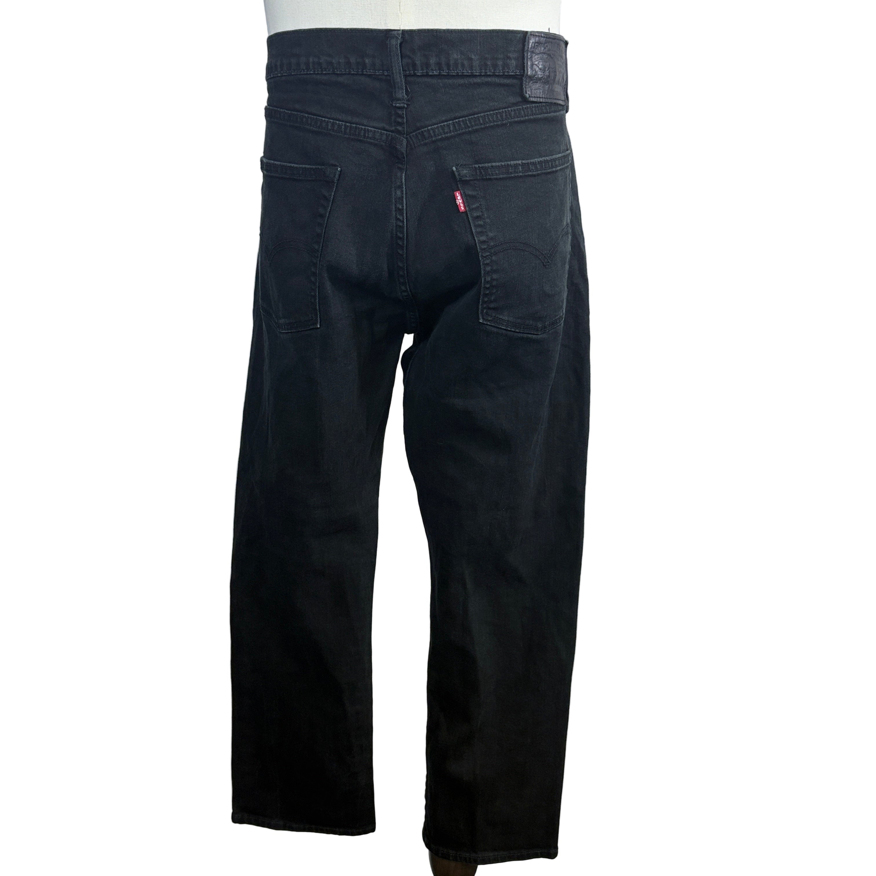 Levi Men's 513 Black Jeans, waist 36"