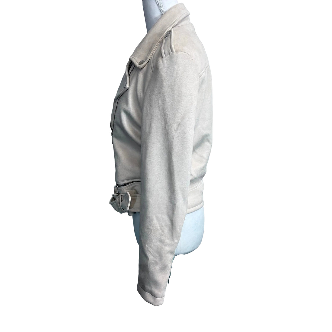 Philosophy Faux Leather Long Sleeve Jacket