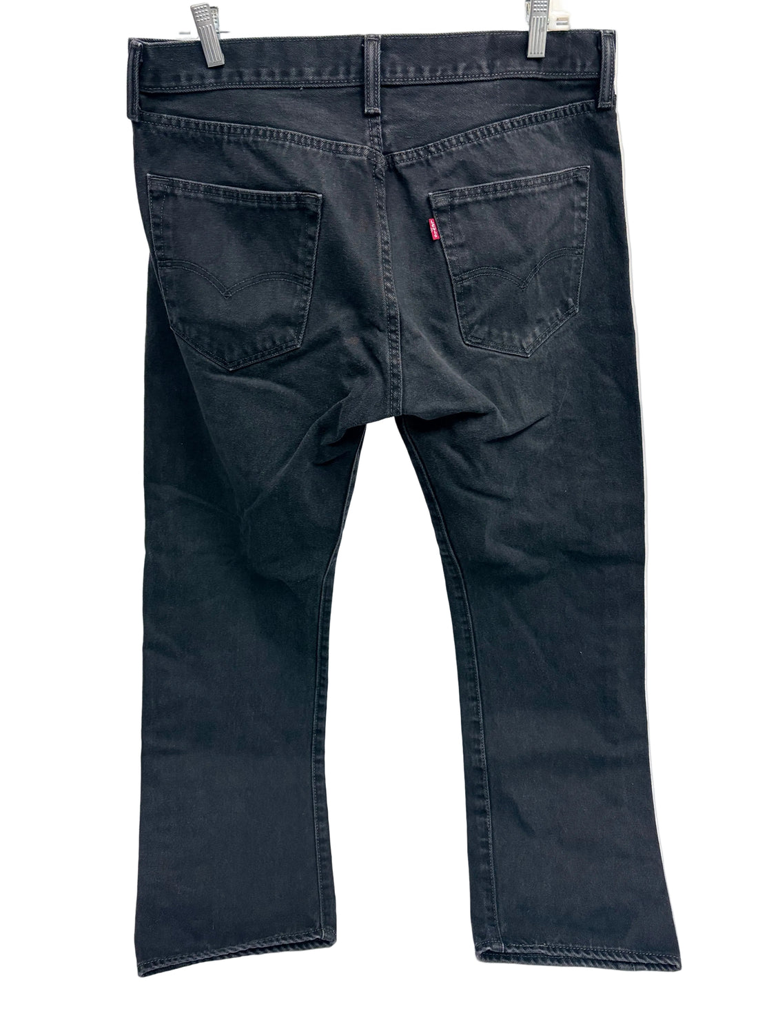 Levi 501 button fly Men's black jeans