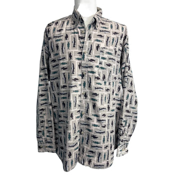 Columbia Men's long sleeve button shirt, size Extra Large