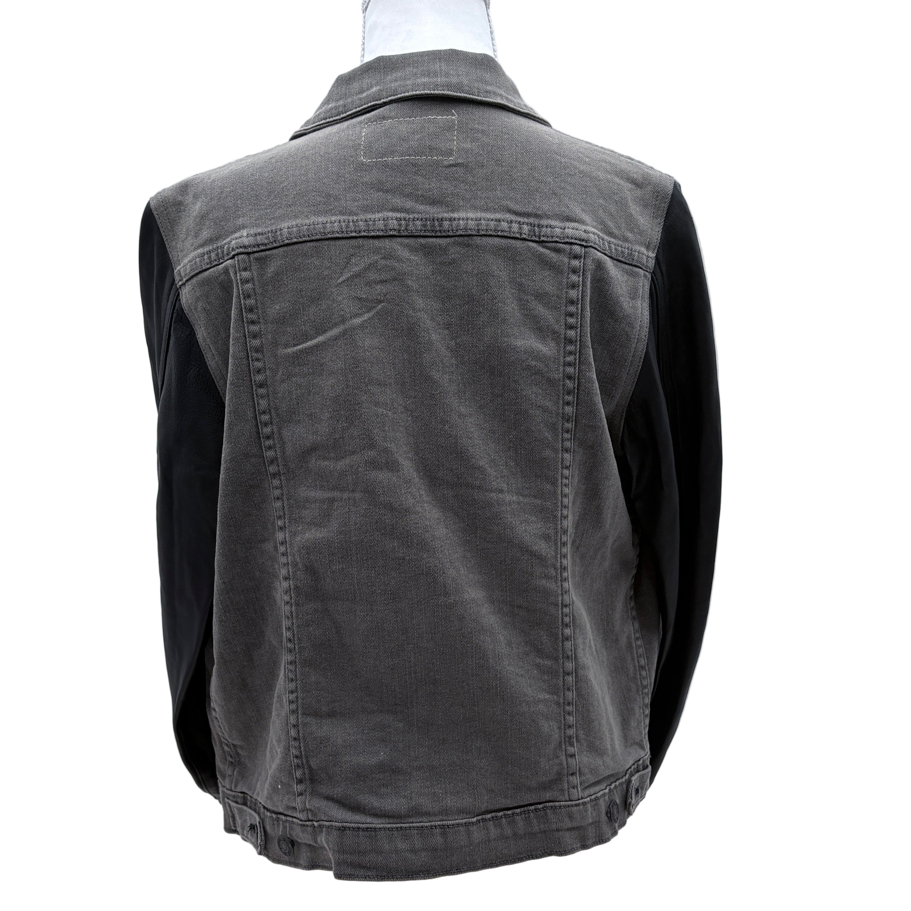 Rag & Bone Denim and Leather jacket, size medium