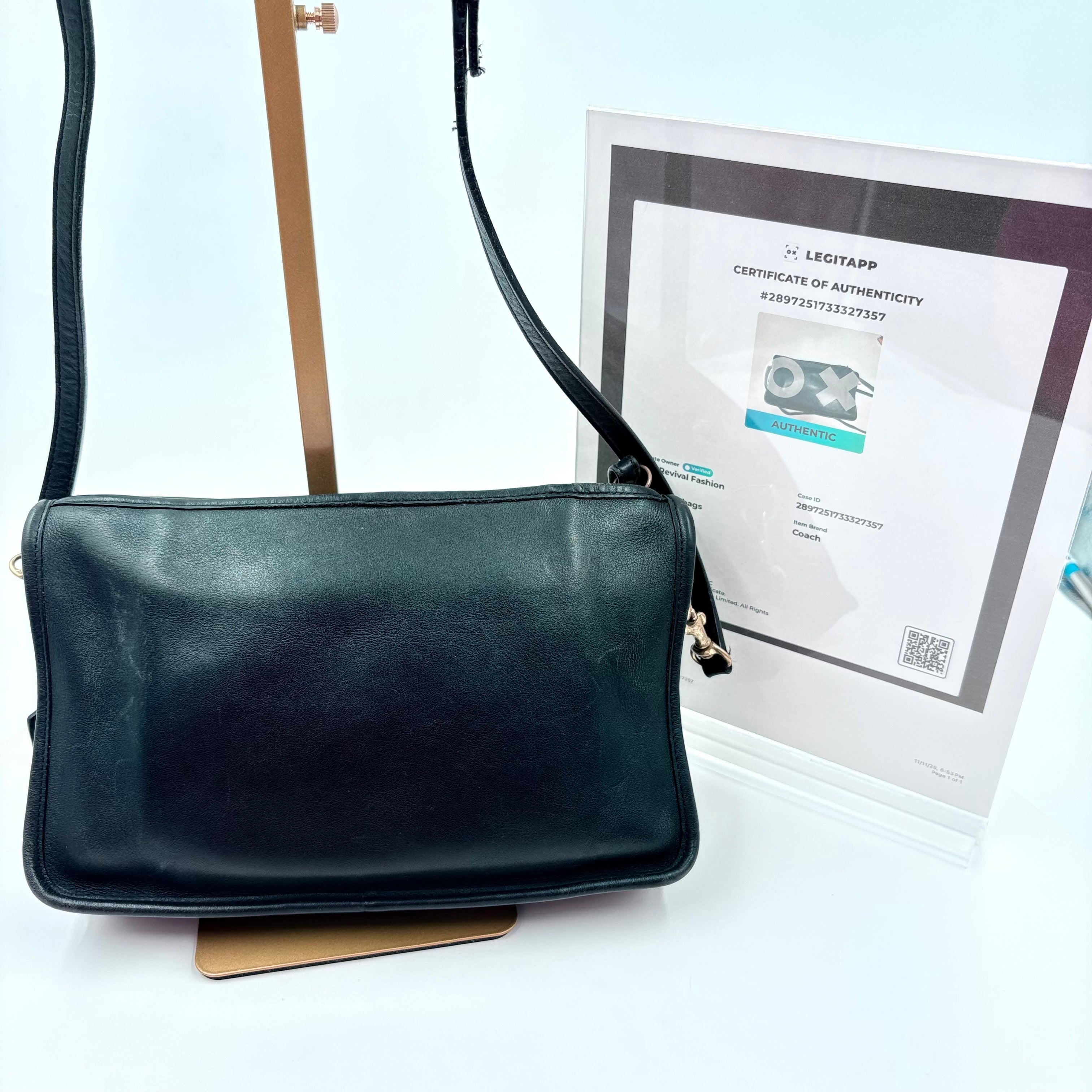 Authenticated Vintage Coach Classic Basic Bag