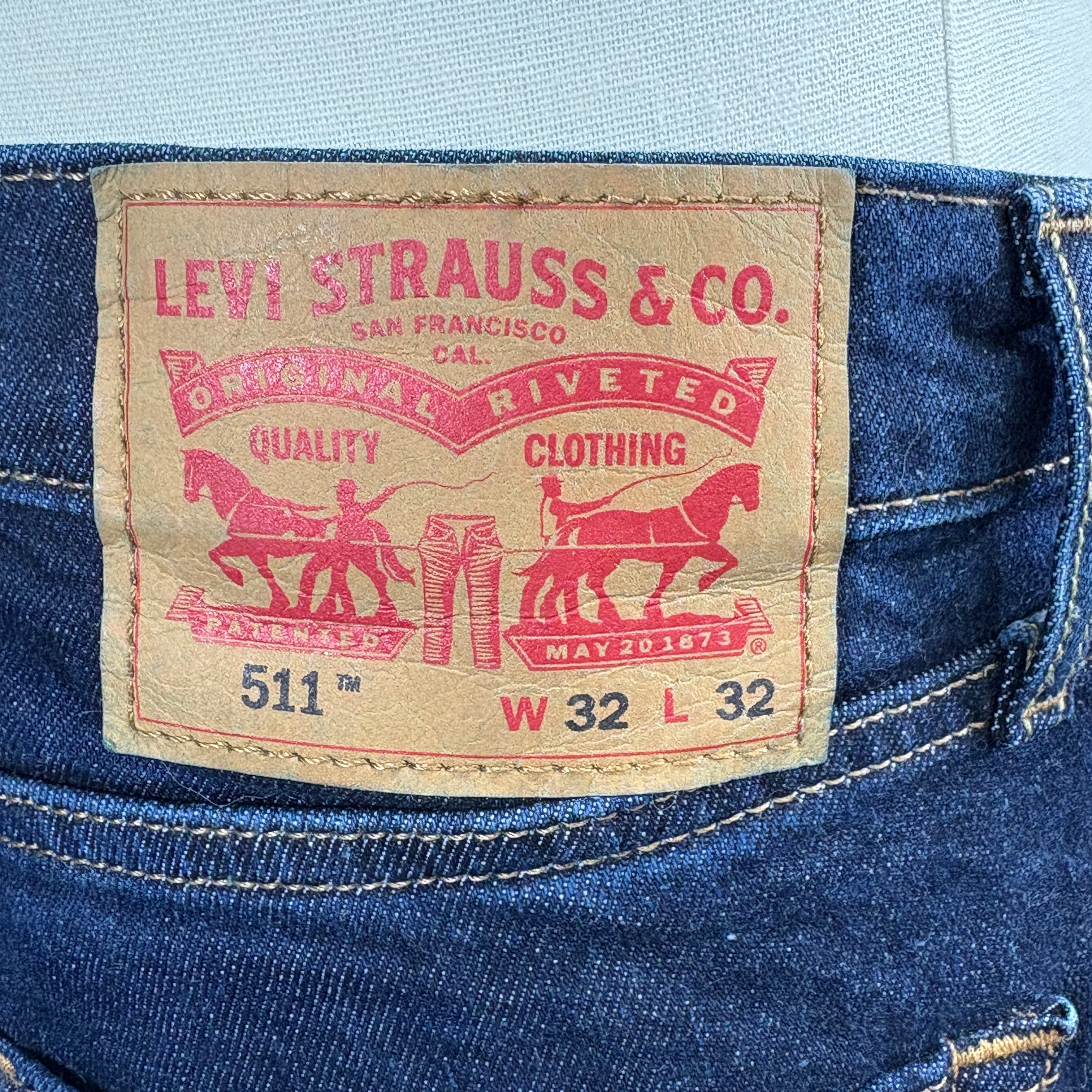 Levi Men's 511 Jeans, waist 32"
