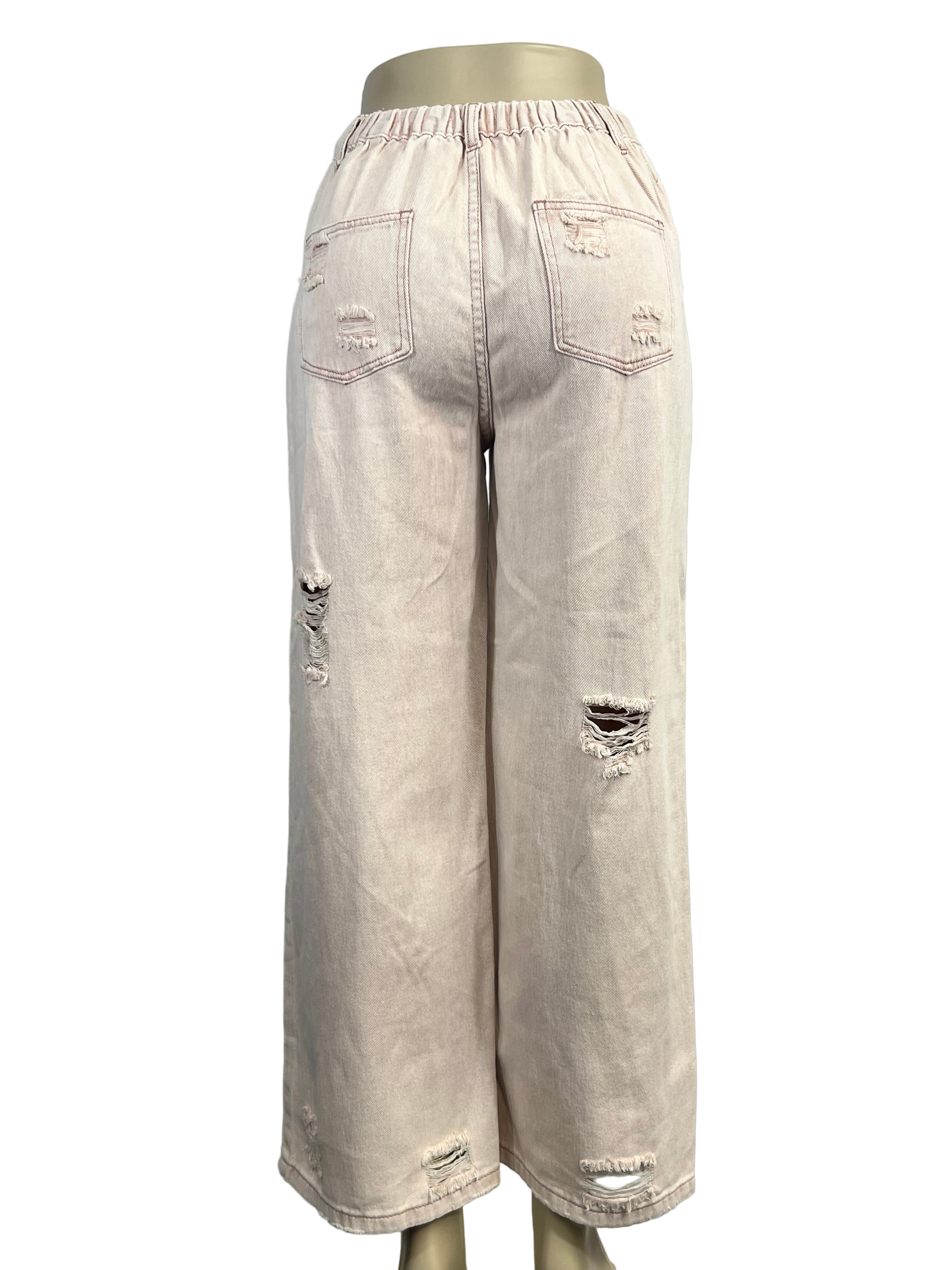 POL wide leg jeans, size small