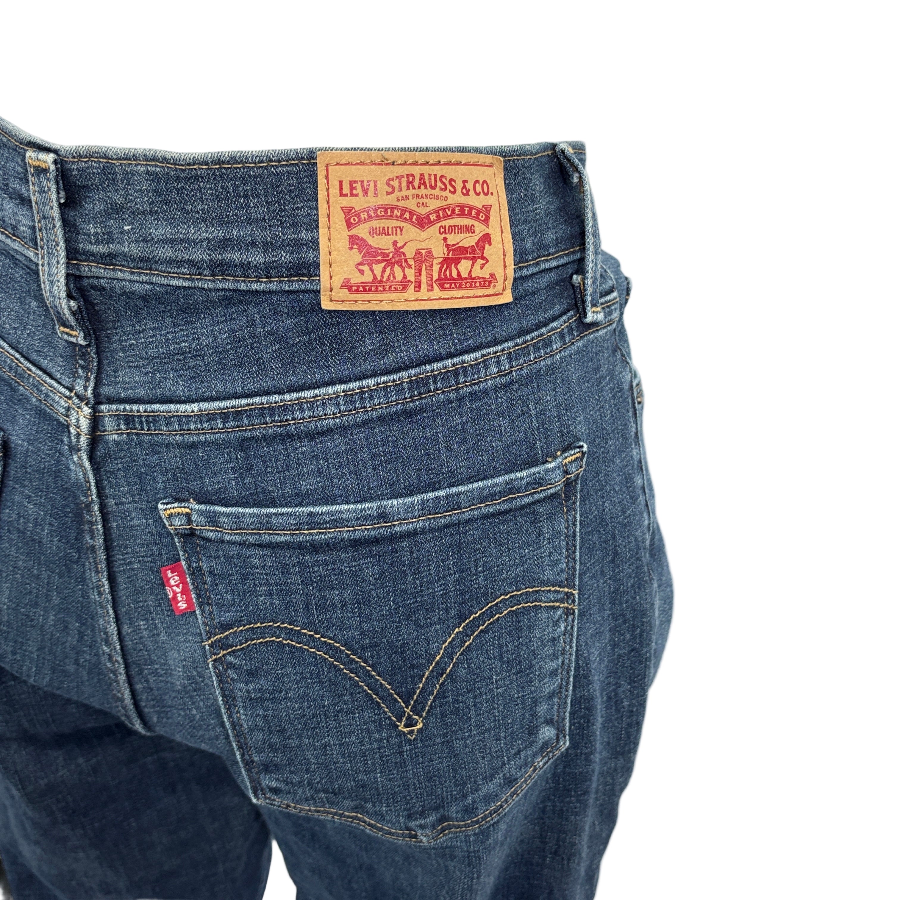 Levi Straight Leg Jeans, size 8, waist 29"