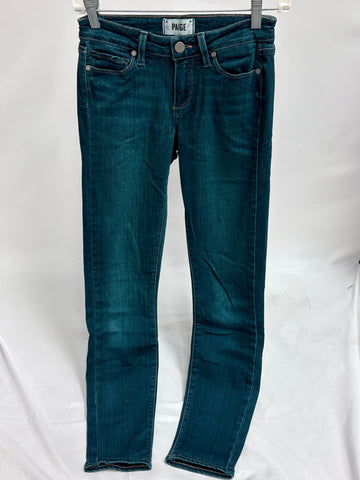 Paige Verdugu Ankle skinny blue jeans
