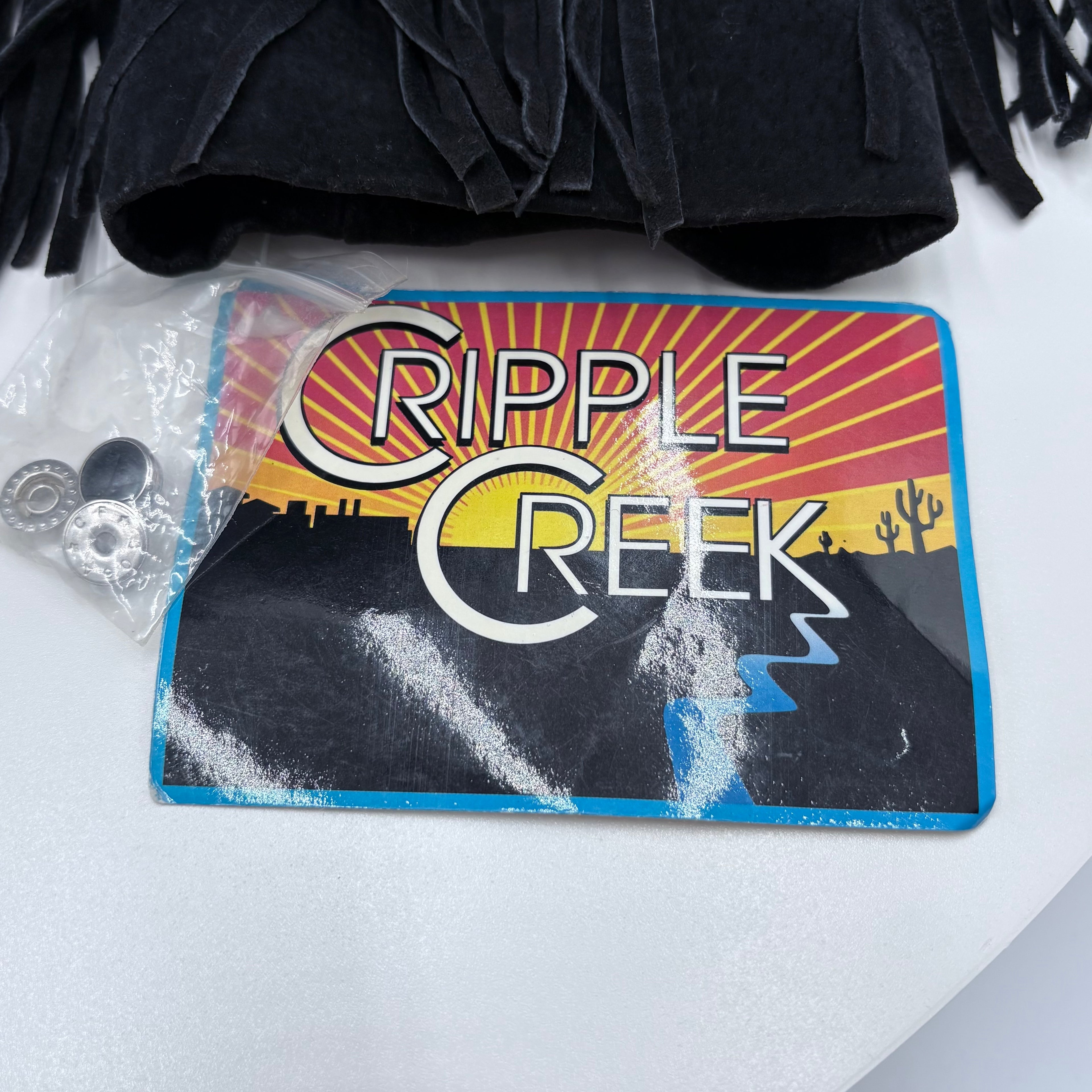 Cripple Creek, Women's Leather Jacket NWT, size medium