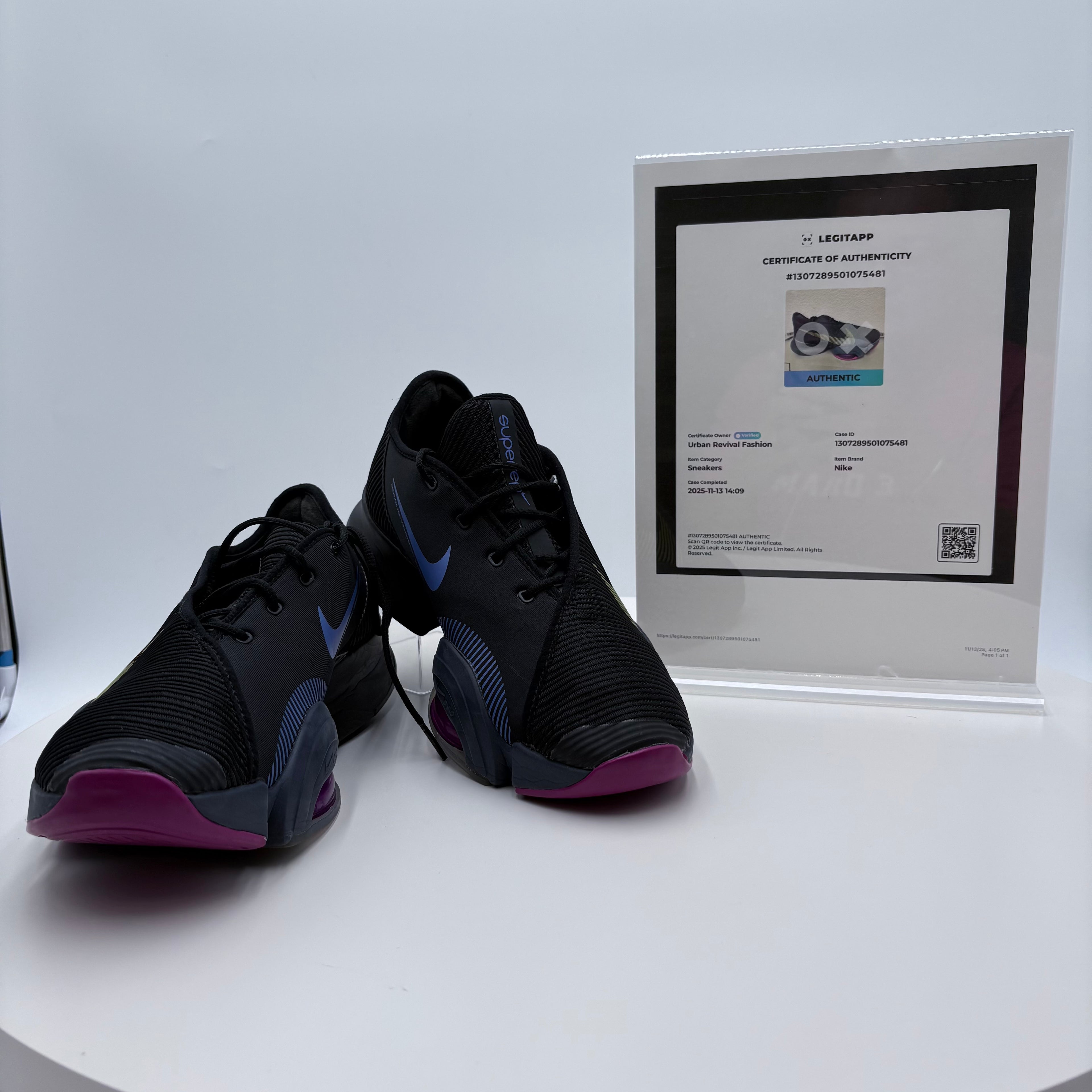 Nike Air Zoom SuperRep 2 (CU5925-010) authenticated