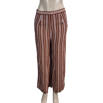 Anthropologie Gabrielle stripe print pants, size small, NWT