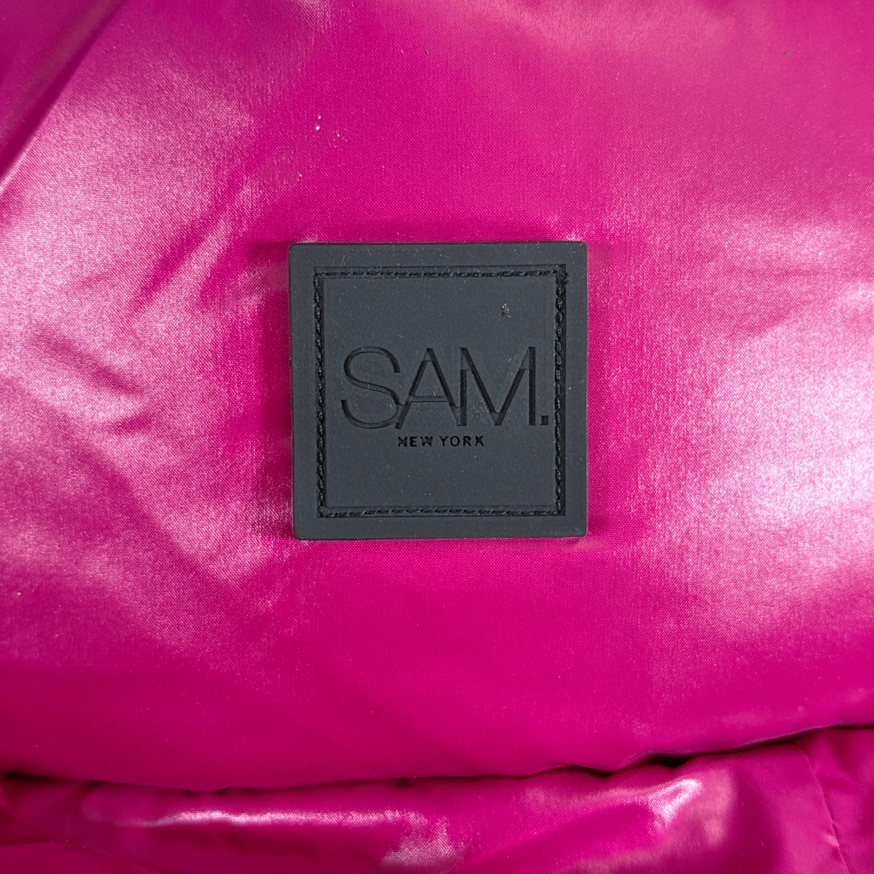 Authenticated SAM New York Vest with hood, size small