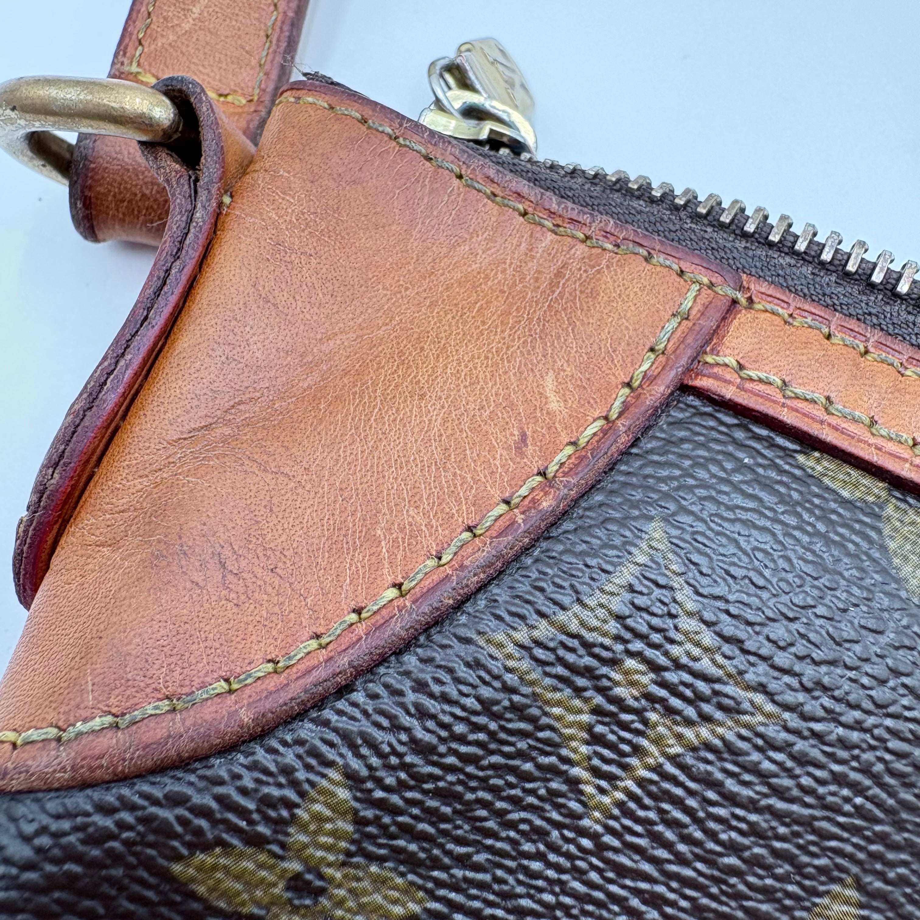 Authenticated Vintage Louis Vuitton cross body purse