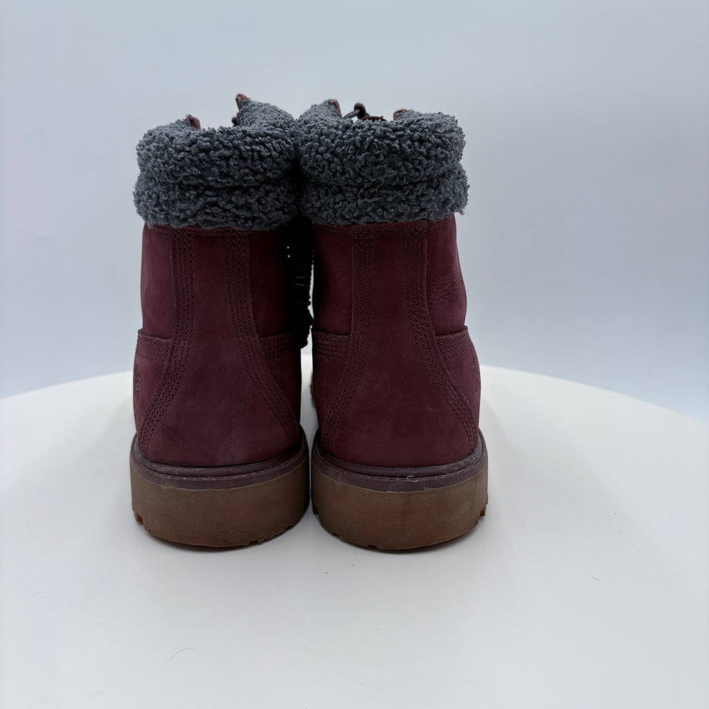 Timberland Men's burgundy boots