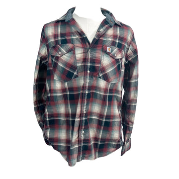 Carhartt Long Sleeve button shirt, size medium