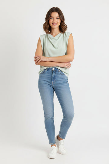 Grace Karen Sleeveless blouse,NWT
