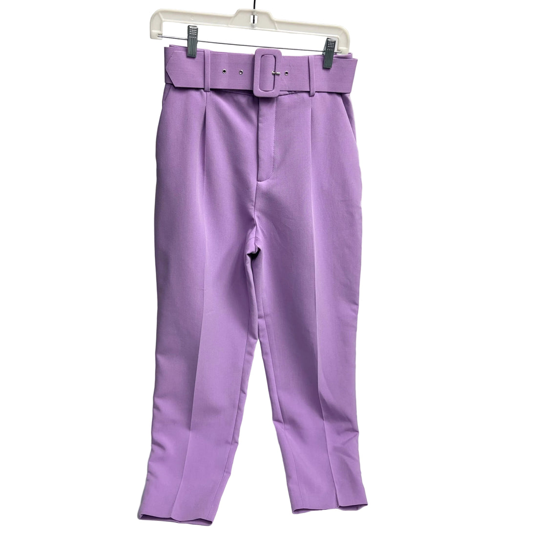 Zara purple tapered pants