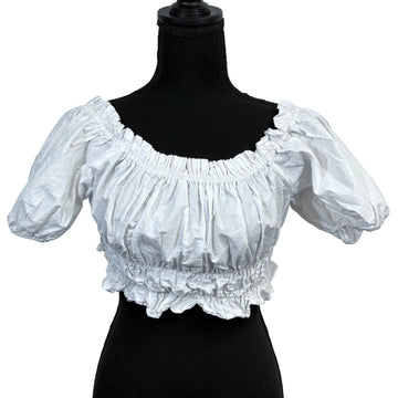 Zara short sleeve crop top, size small