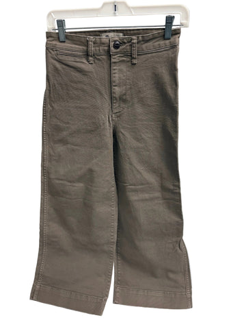 Madewell Women's wide leg denim/canvas Jeans
