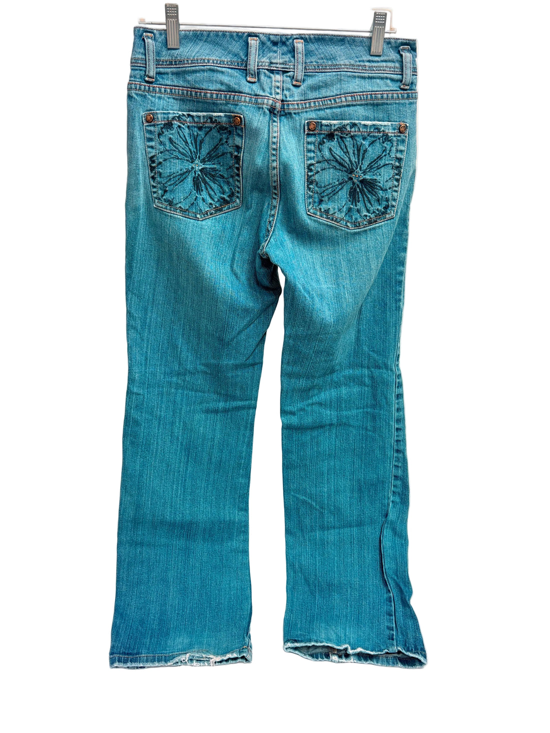 White House Black Market Straight Leg blue jeans