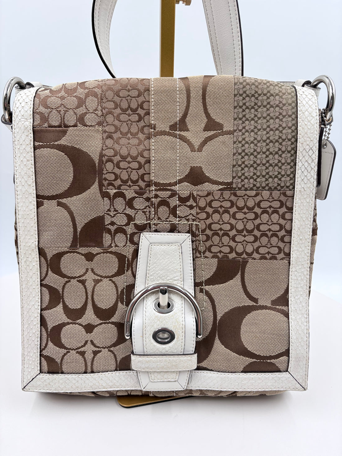 Coach Monogram Crossbody Purse