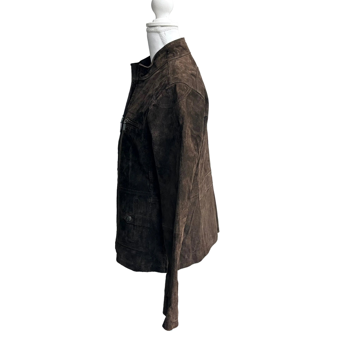 Rough Hewn suede leather jacket