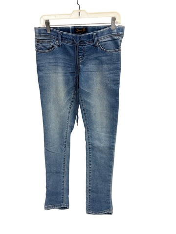 Seven7 skinny blue jeans
