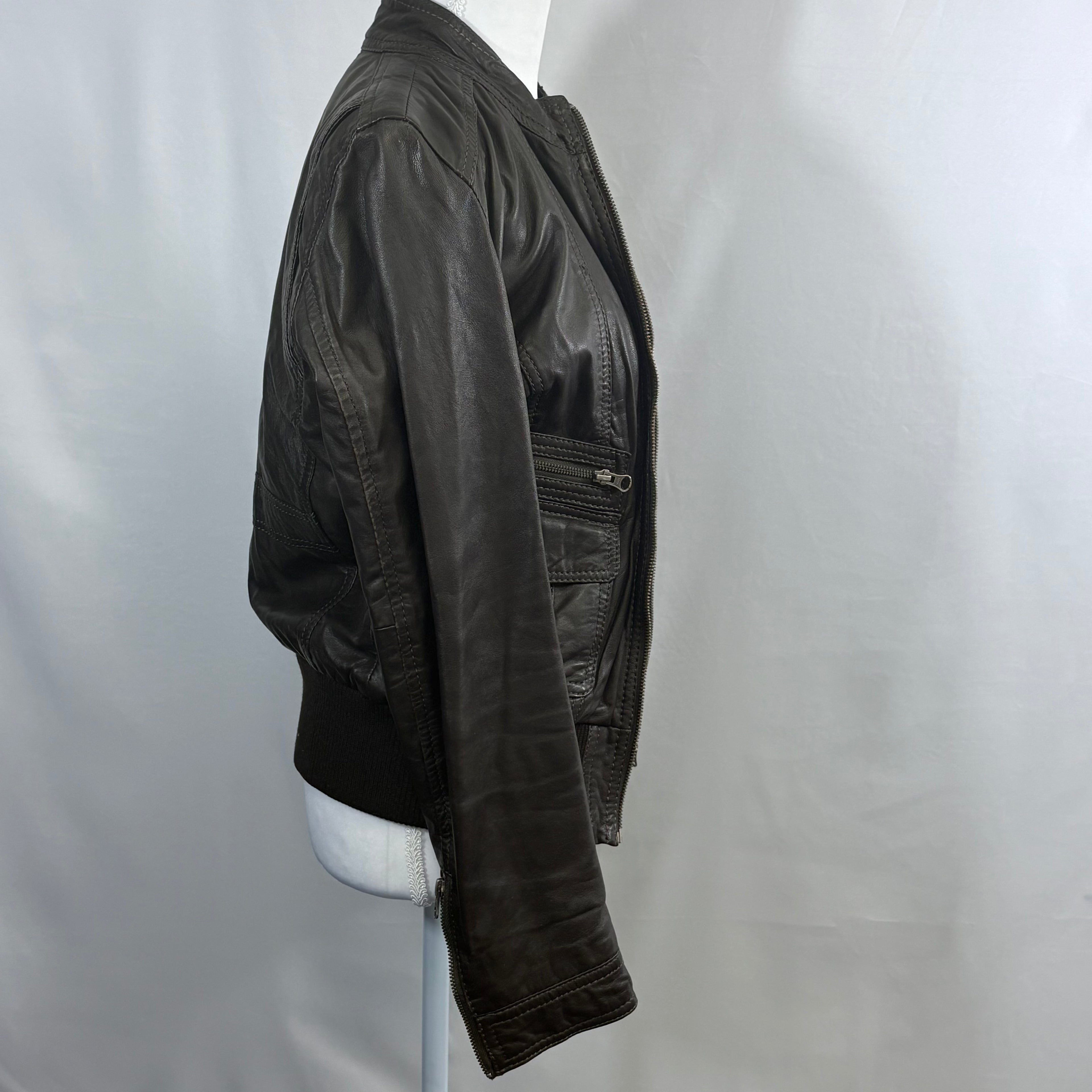 Tom Taylor Women's leather Jacket, size medium