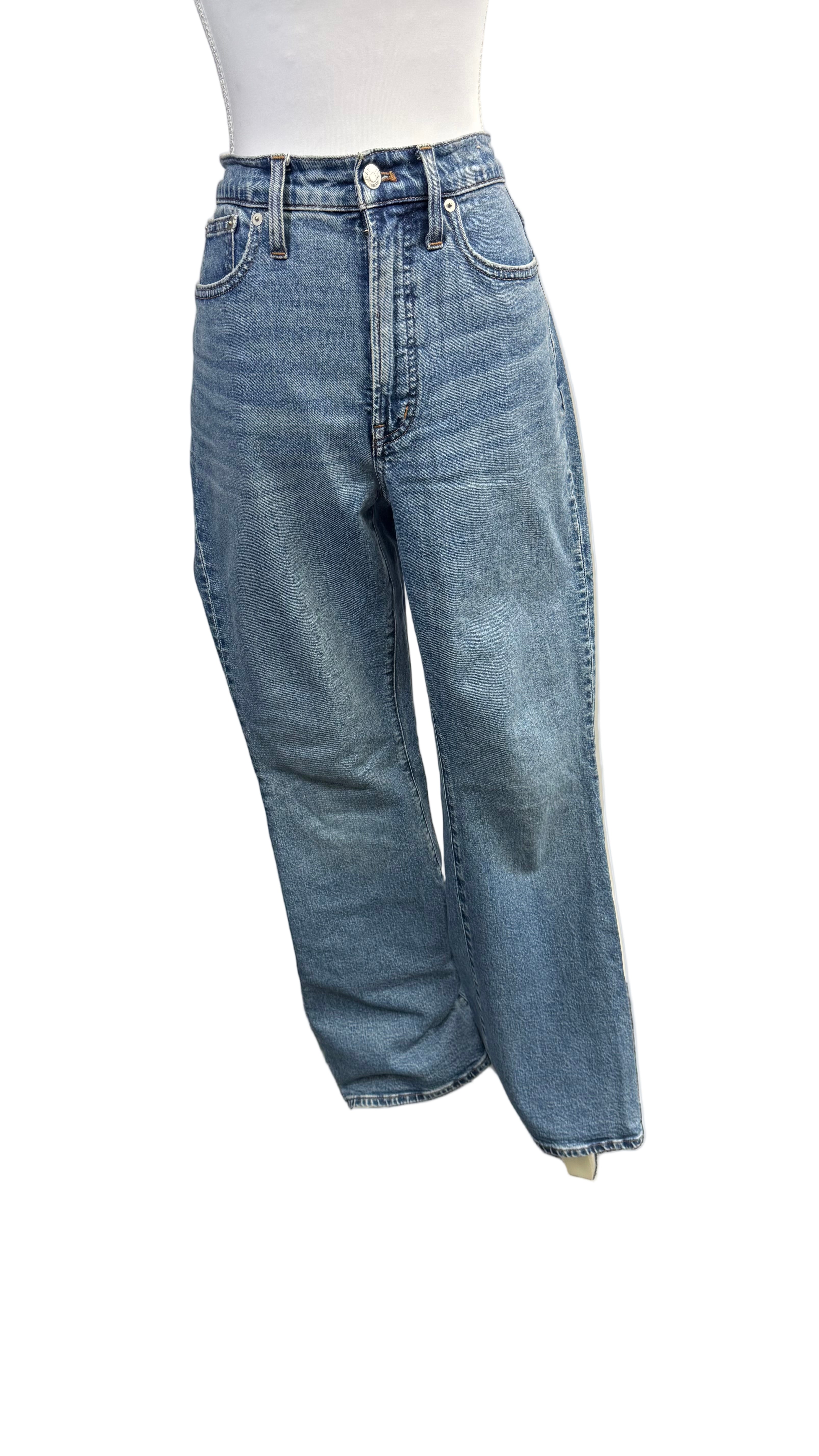 Madewell Wide Leg Jeans, waist 27"