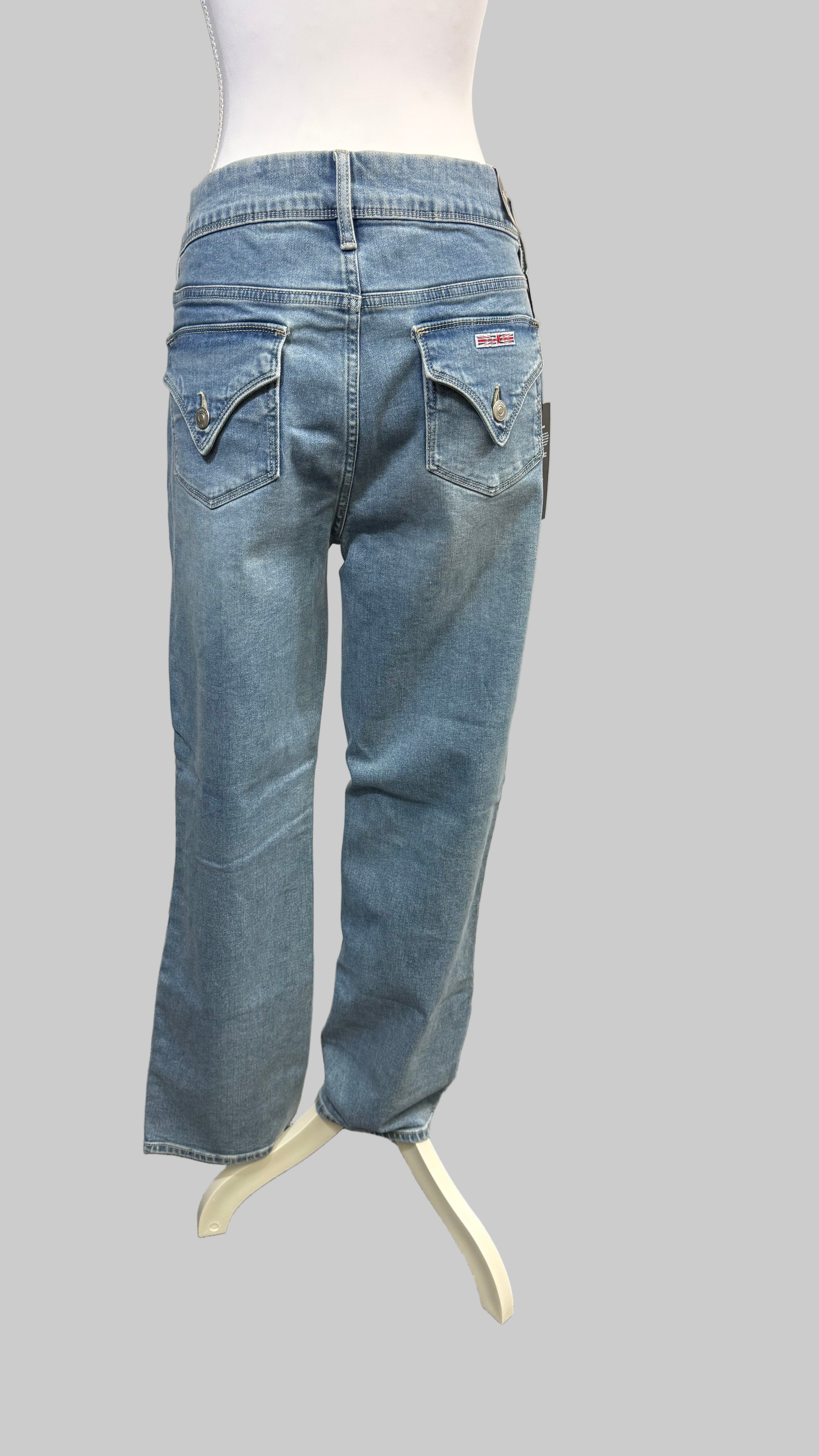 Hudson Los Angeles Straight Leg Jeans NWT, size 12, waist 32"