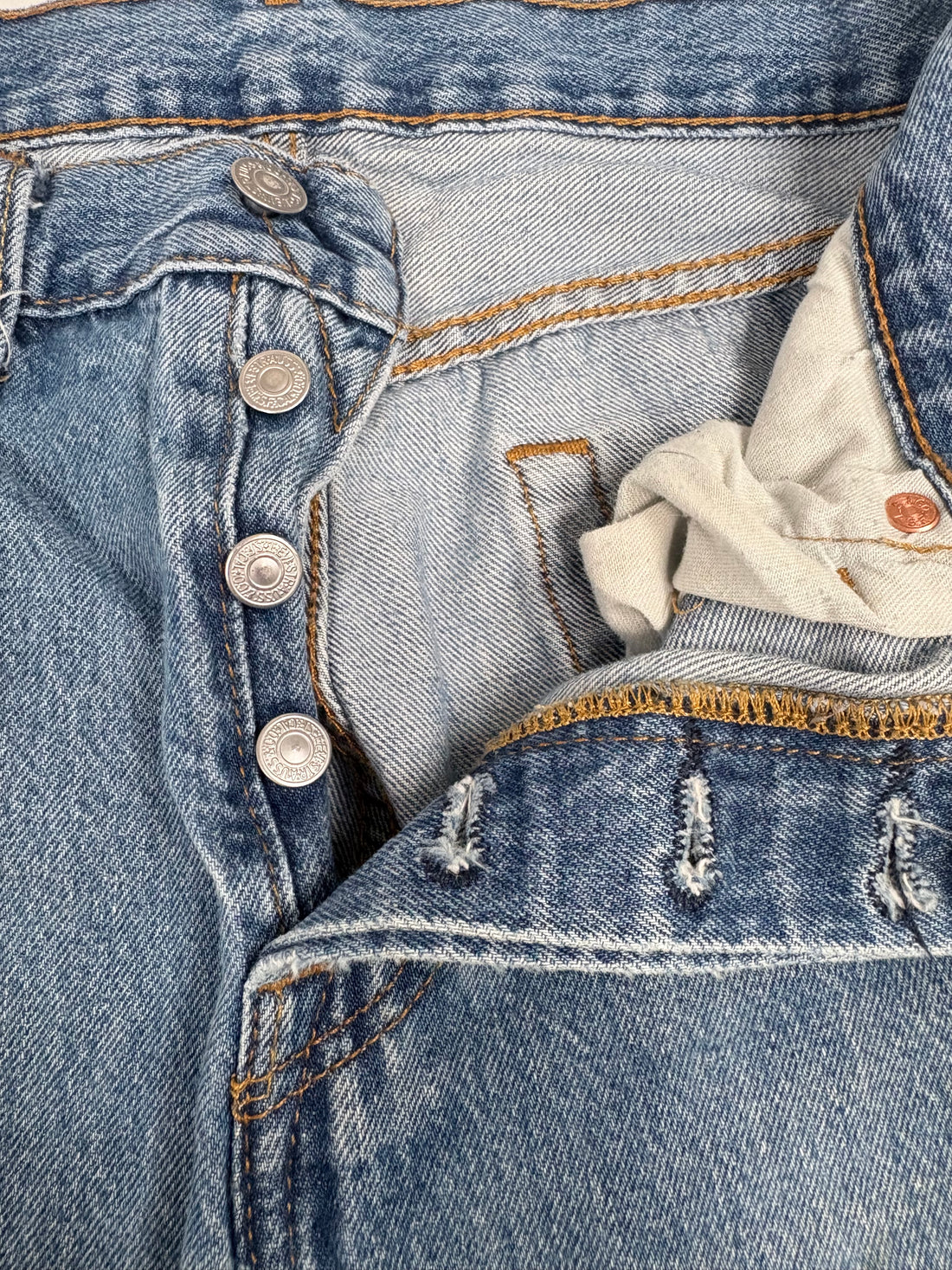 Levi 501 Pre-stained work jeans 30/32