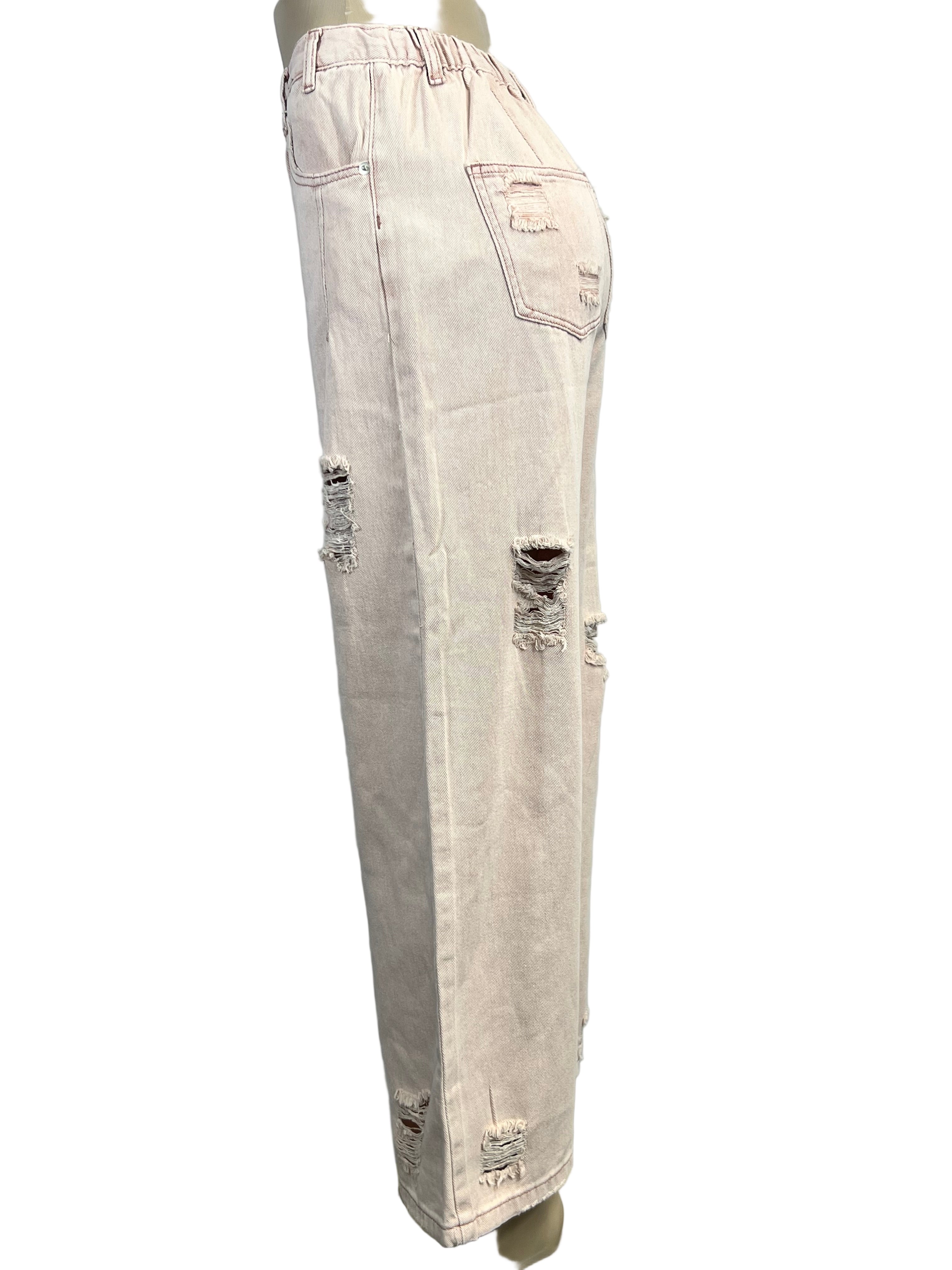 POL wide leg jeans, size small