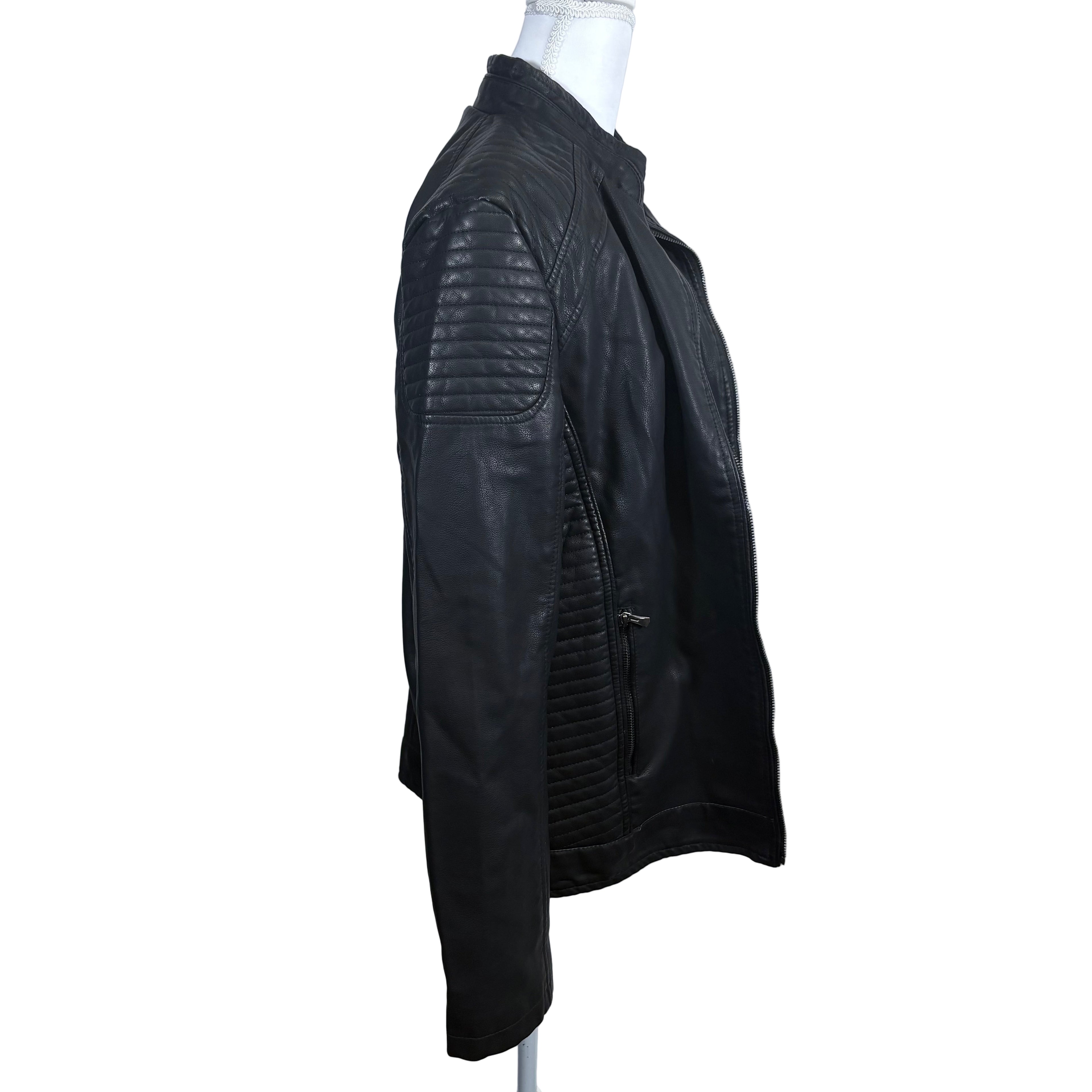 JooBox Leather jacket, size large