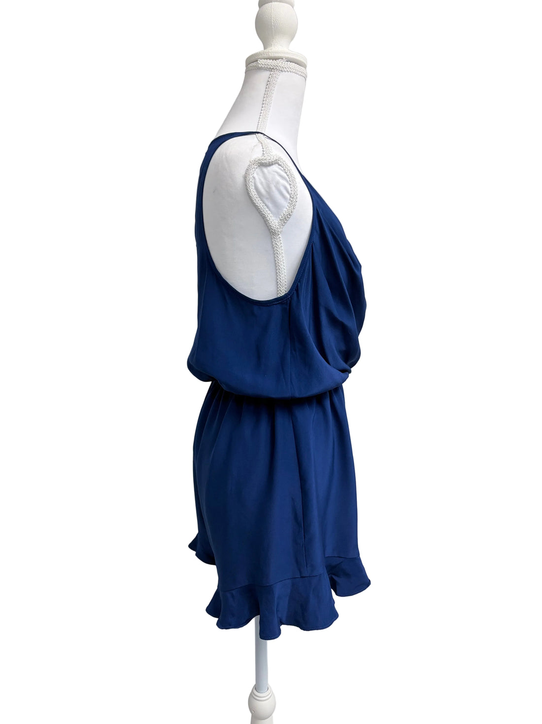 Amanda Uprichard Royal Blue Romper Short