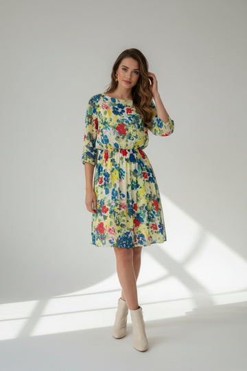 Alice + Olivia 3/4 sleeve dress
