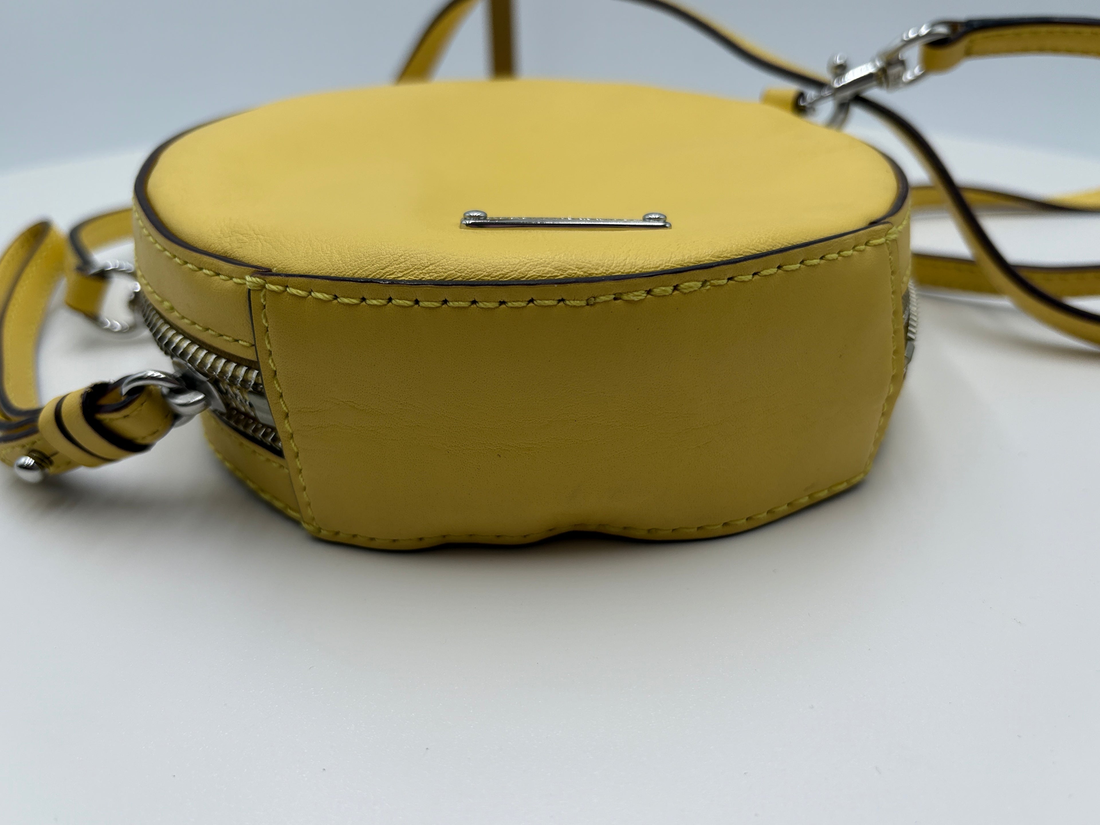 Rebecca Minkoff, Yellow round Cross Body purse