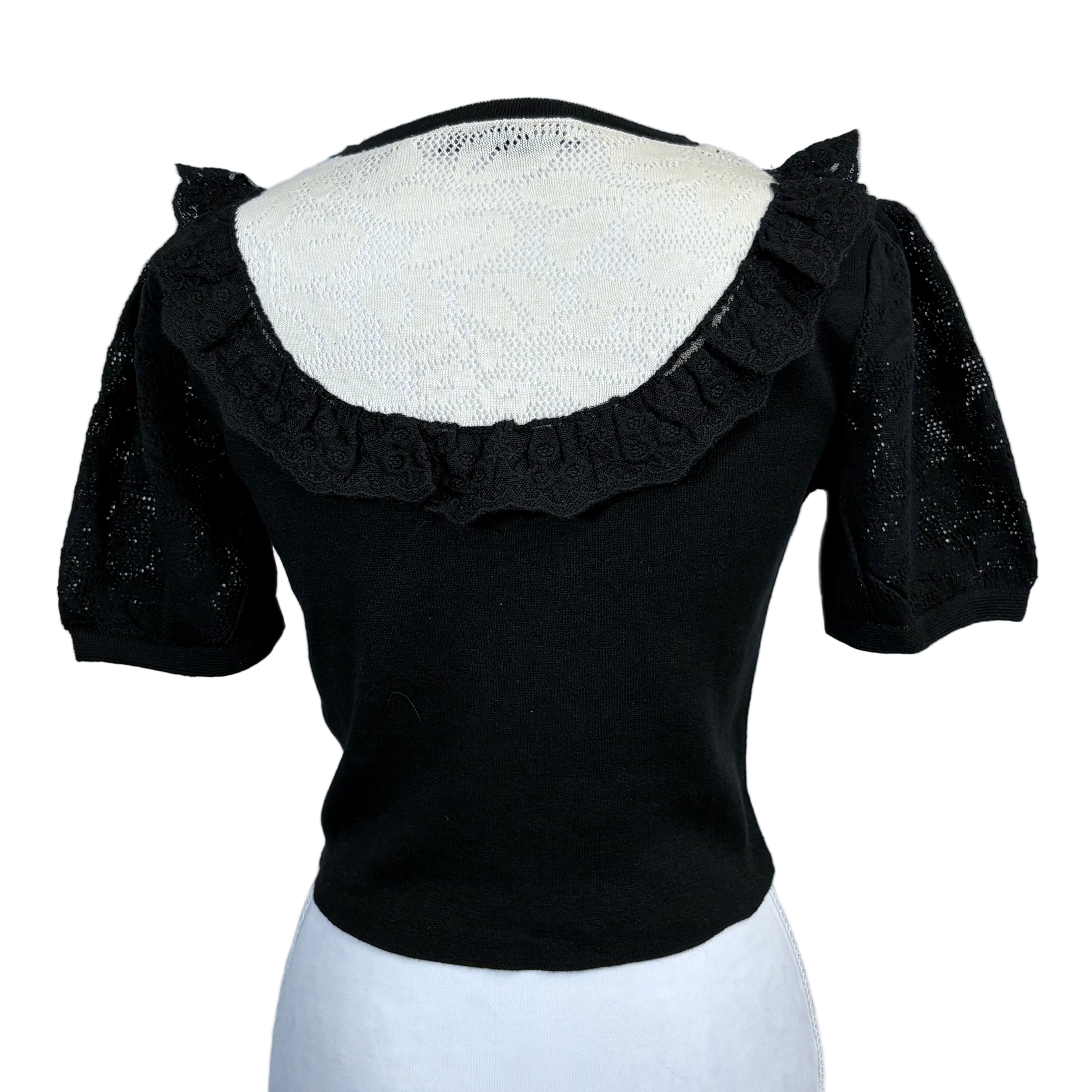 Zara women's short sleeve top, size small