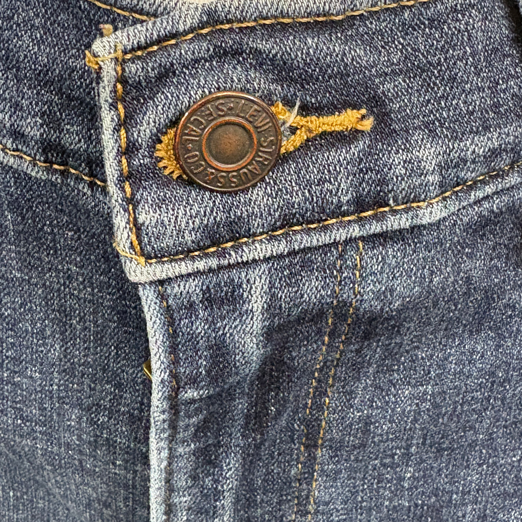 Levi Straight Leg Jeans, size 8, waist 29"