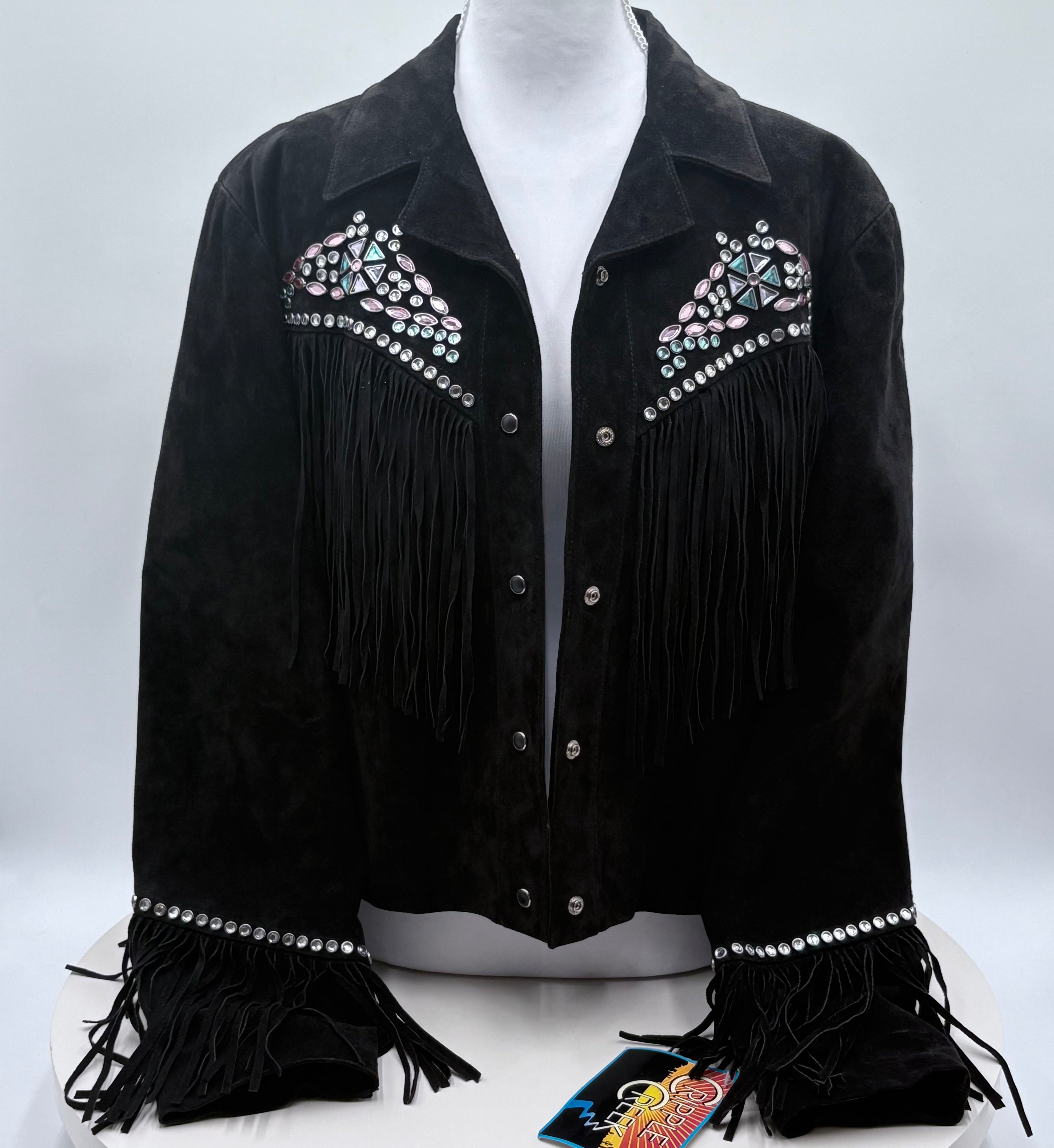 Cripple Creek, Women's Leather Jacket NWT, size medium