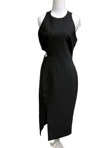 Elizabeth and James Black Cocktail Dress