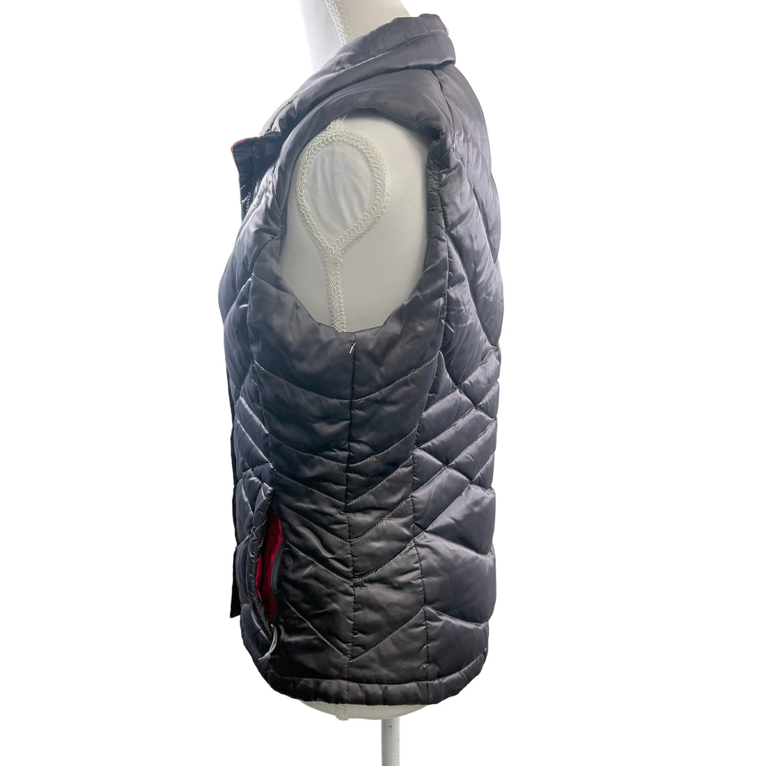 North Face down filled puffer vest, size XS