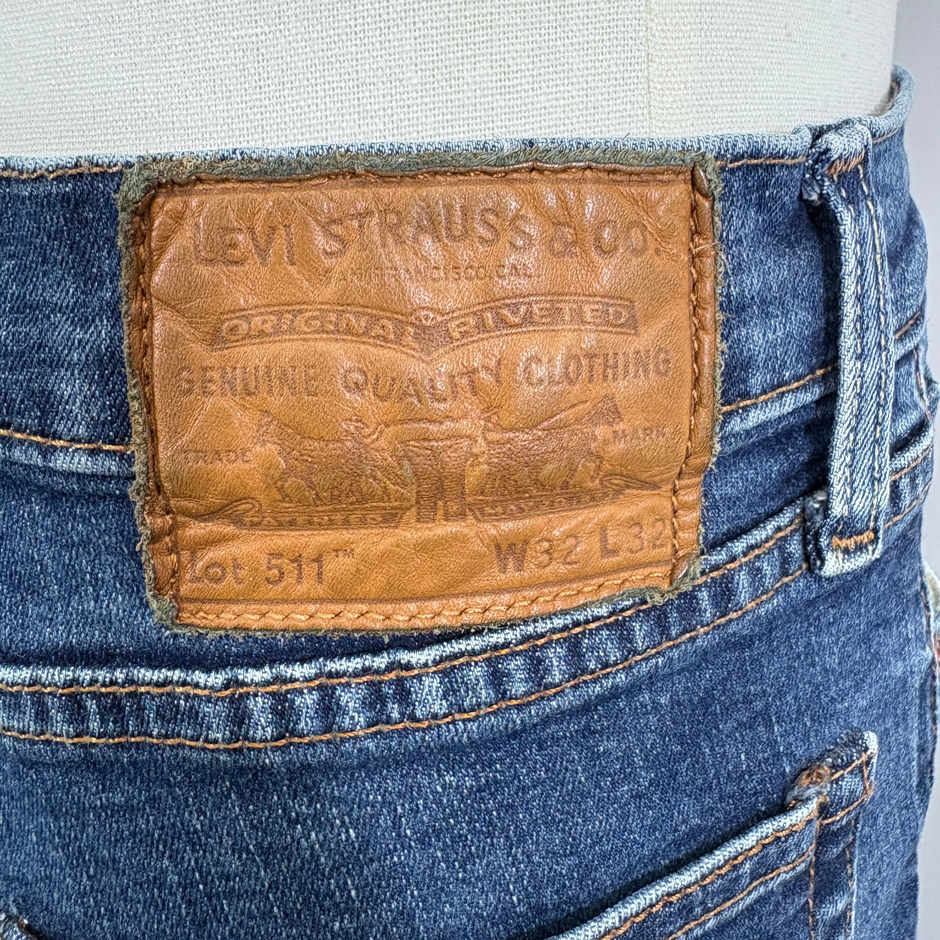 Levi Men's 511 Jeans, waist 32"