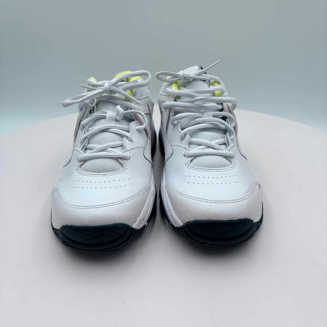 Authenticated Nike Court Light 2, White Hot Lime, AR8838-107