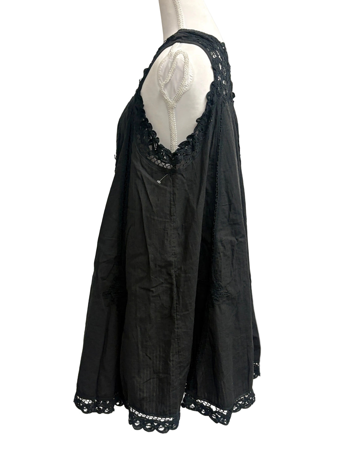 Free People one strap black dress