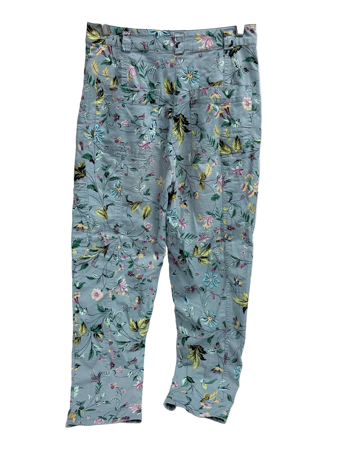 Anthropologie Victoria Floral Cargo Pants